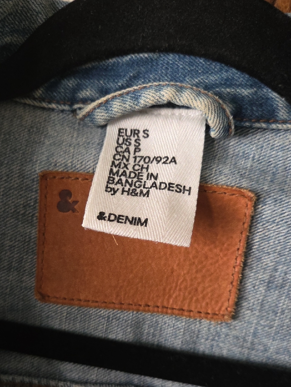 H&M Classic Denim Jacket - Blue - Picture 7 of 10